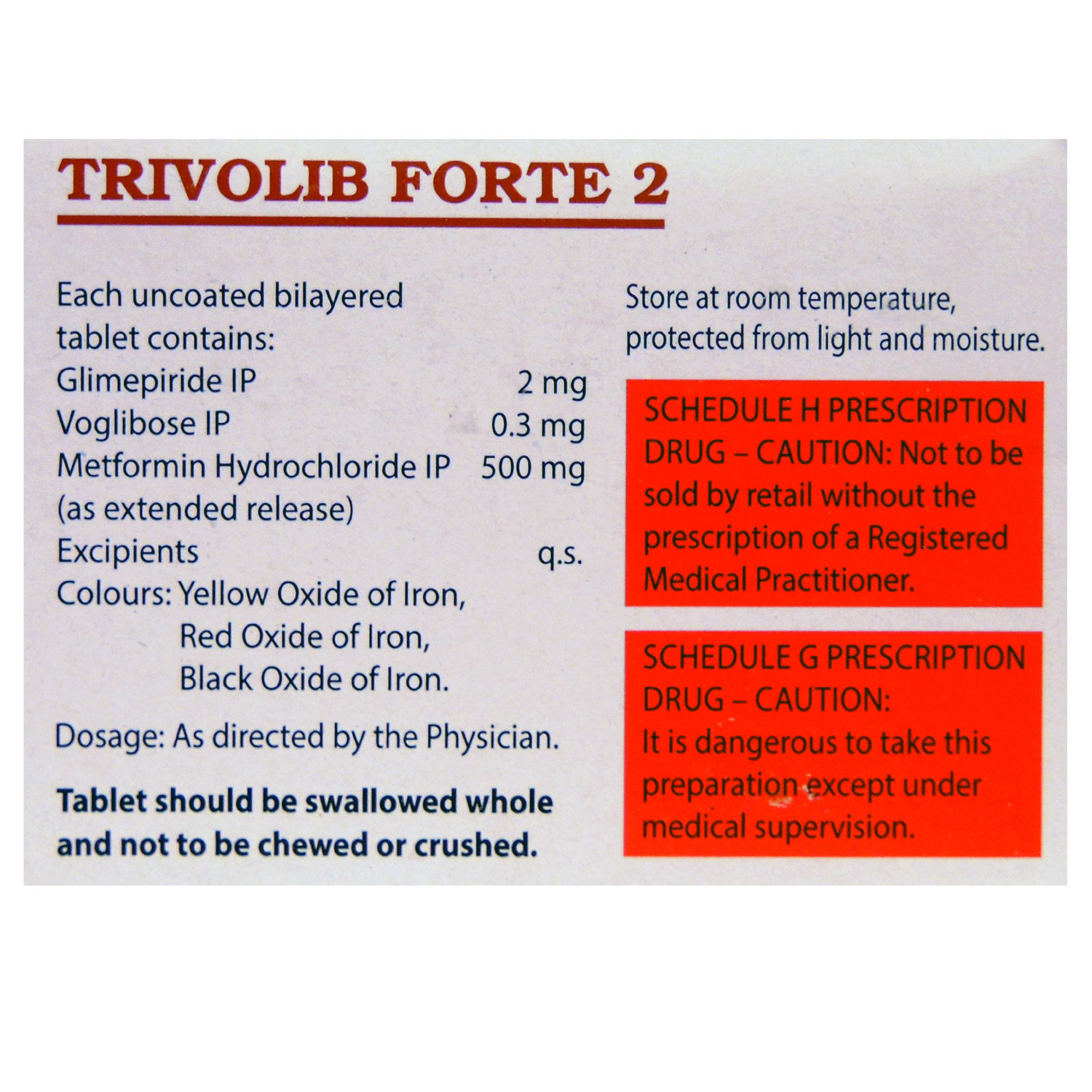 Trivolib Forte 2 Tablet 10's, Pack of 10 Trivolib Forte 2 Tablet 10's, Pack of 10