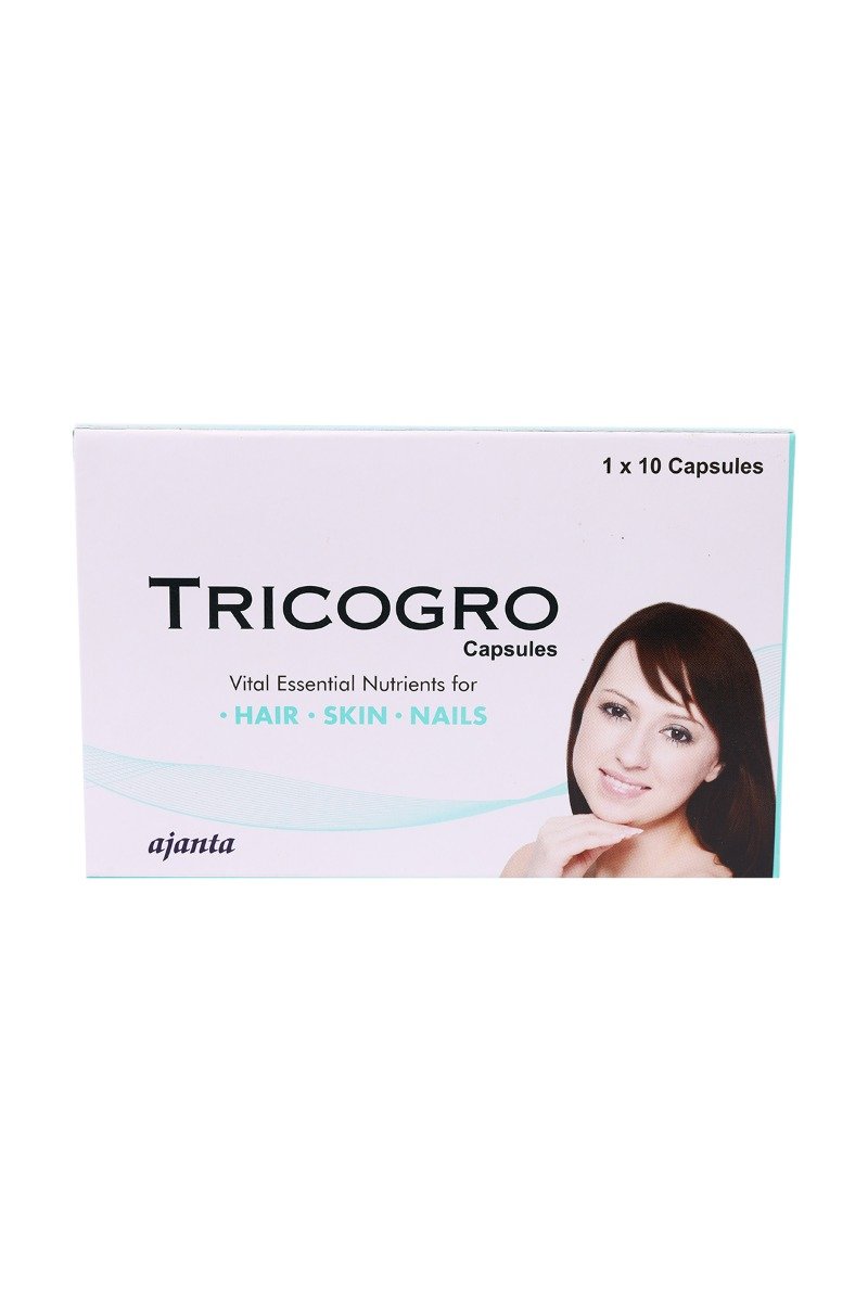 Tricogro Capsule 10's, Pack of 10 Tricogro Capsule 10's, Pack of 10