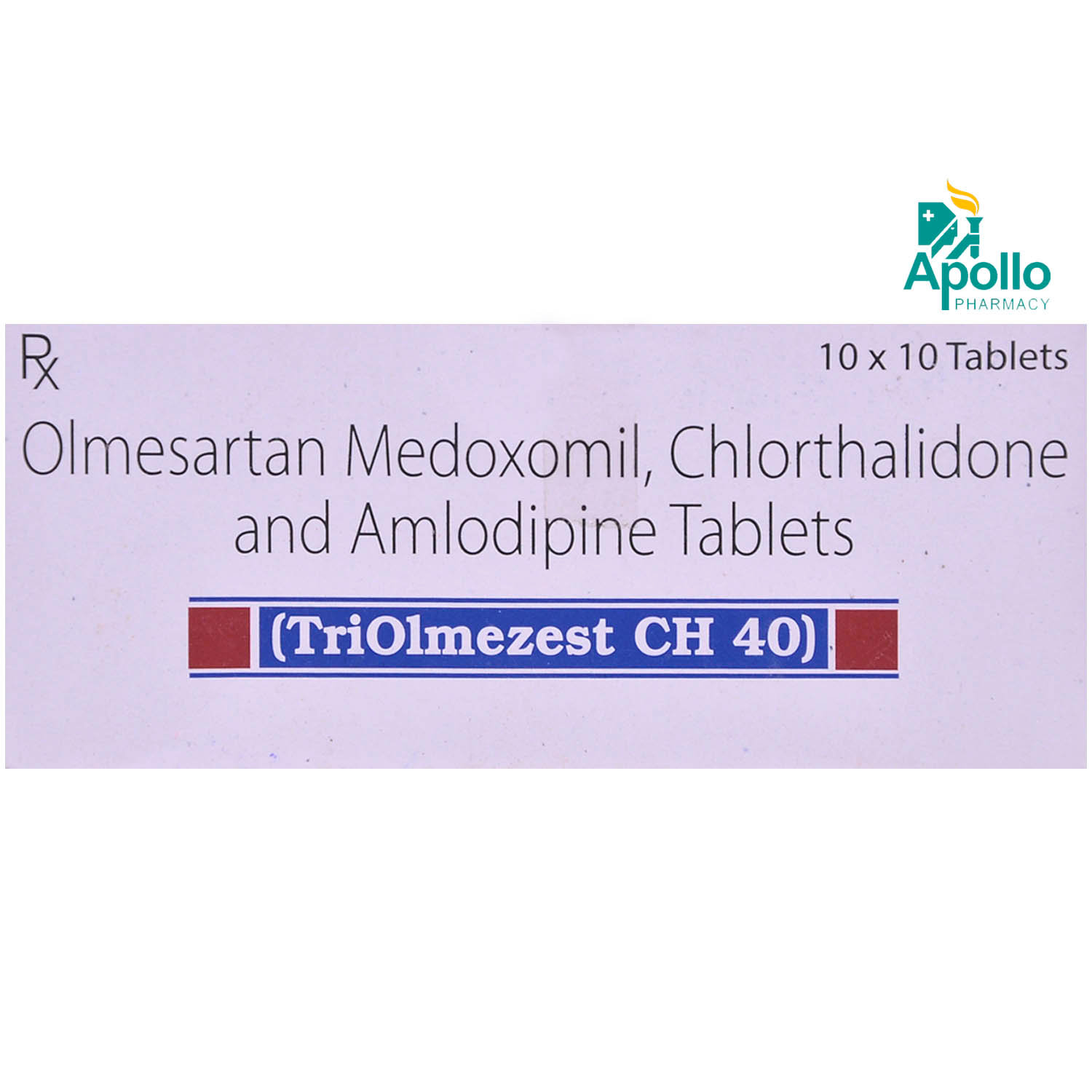 Triolmezest CH 40 Tablet 10's, Pack of 10 TABLETS Triolmezest CH 40 Tablet 10's, Pack of 10 TABLETS