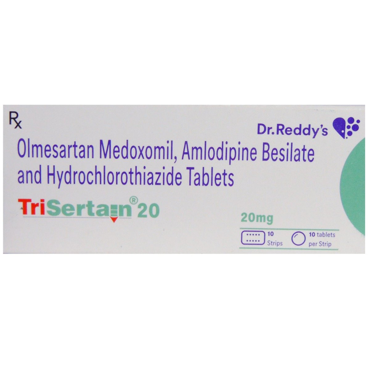 Trisertain 20 Tablet 10's, Pack of 10 TABLETS Trisertain 20 Tablet 10's, Pack of 10 TABLETS