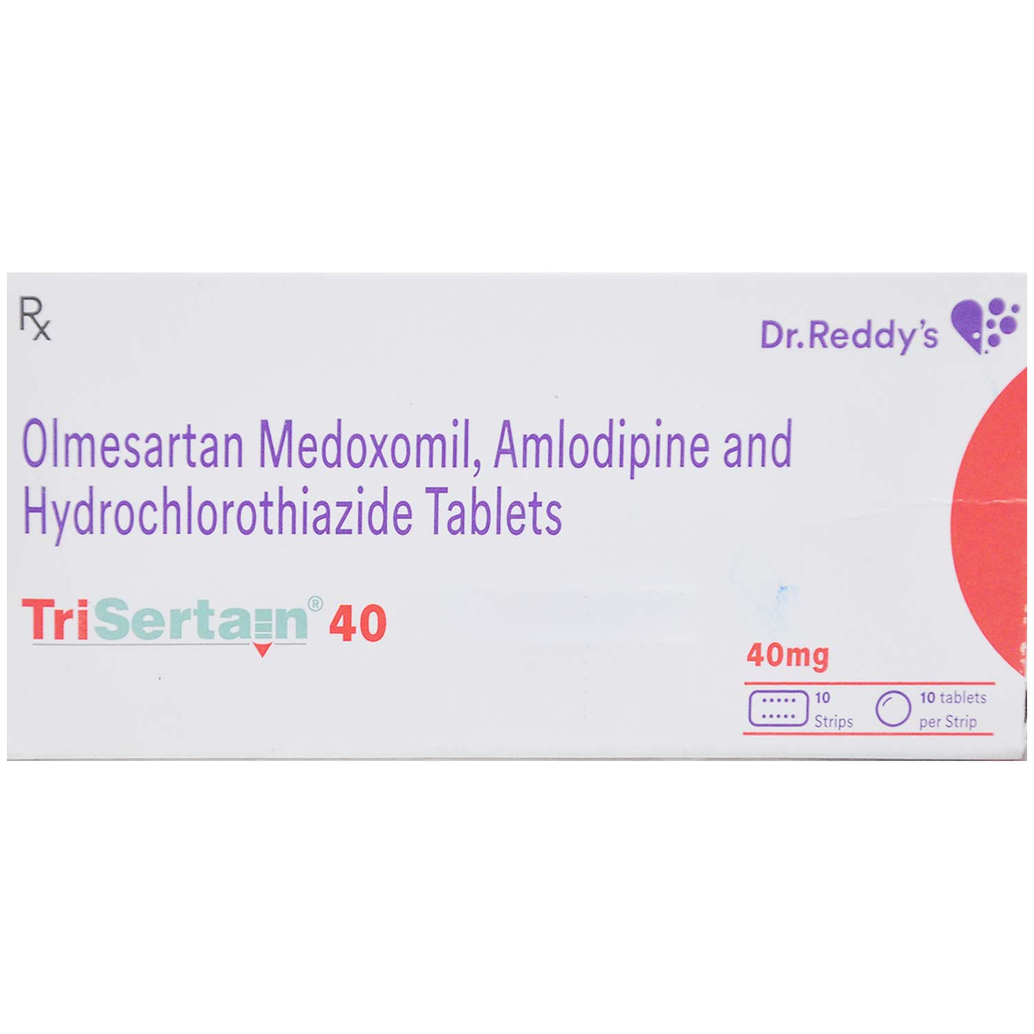 Trisertain 40 Tablet 10's, Pack of 10 TABLETS Trisertain 40 Tablet 10's, Pack of 10 TABLETS