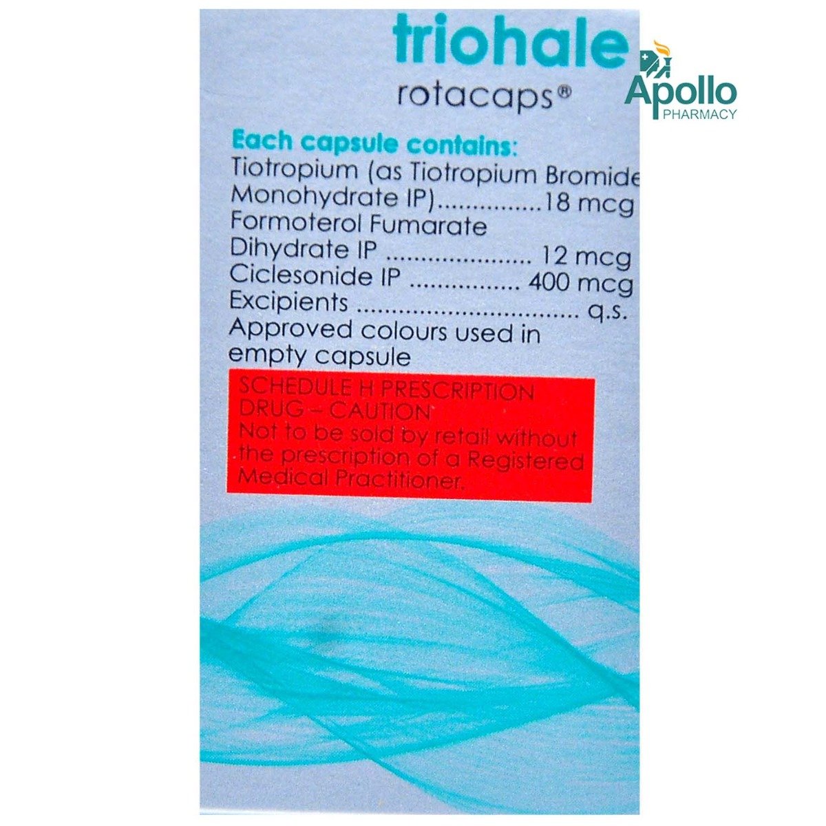 Triohale Rotacaps 20's, Pack of 1 CAPSULE Triohale Rotacaps 20's, Pack of 1 CAPSULE