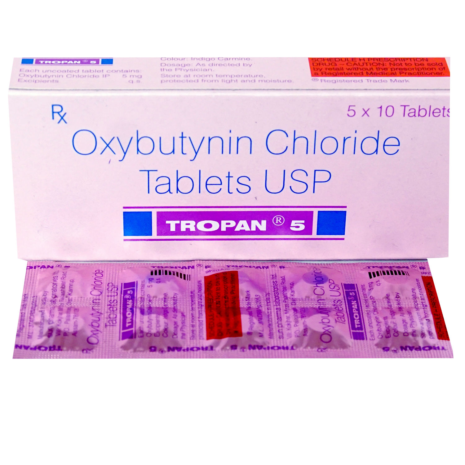 Buy Tropan 5 Tablet 10's Online