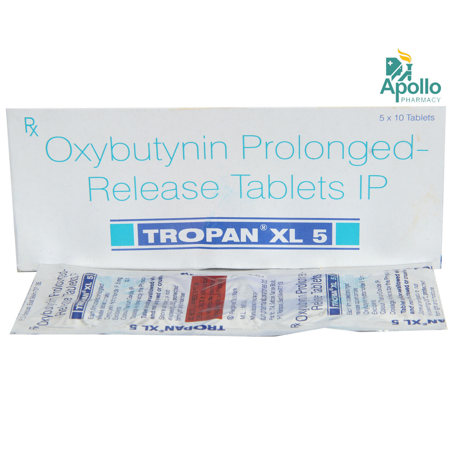 Buy Tropan XL 5 Tablet 10's Online