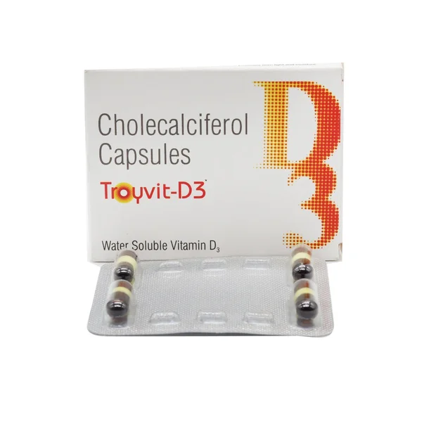 Troyvit D3 Capsule 4's, Pack of 4