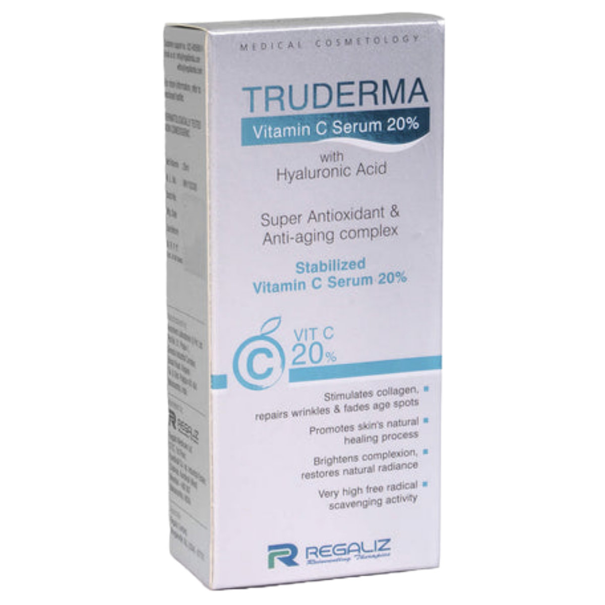 Truderma Stabilized Vitamin C 20% Serum 20 ml, Pack of 1 Truderma Stabilized Vitamin C 20% Serum 20 ml, Pack of 1