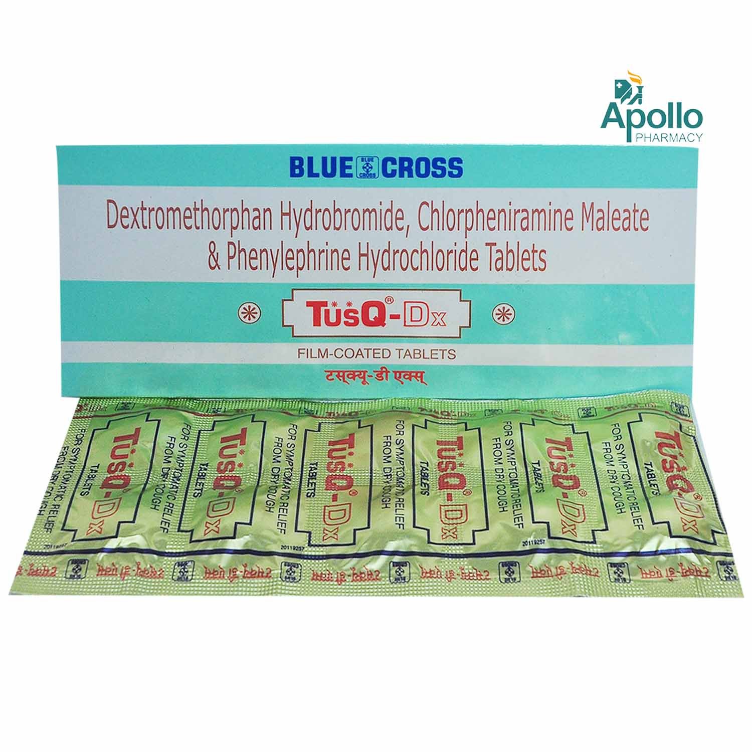 Tusq-DX Tablet 10's, Pack of 10 TabletS Tusq-DX Tablet 10's, Pack of 10 TabletS