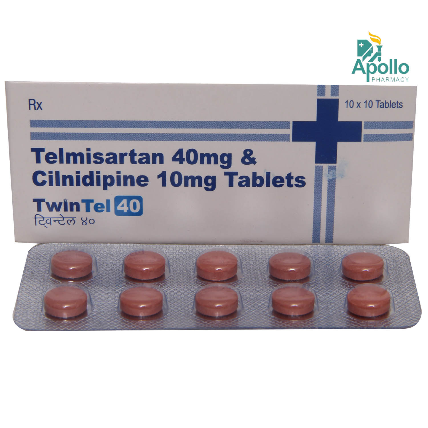 TwinTel 40 Tablet 10's, Pack of 10 TABLETS TwinTel 40 Tablet 10's, Pack of 10 TABLETS
