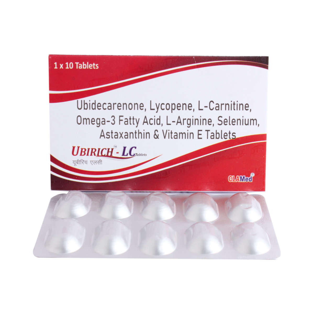 Ubirich-LC Tablet 10's, Pack of 10 TABLETS Ubirich-LC Tablet 10's, Pack of 10 TABLETS
