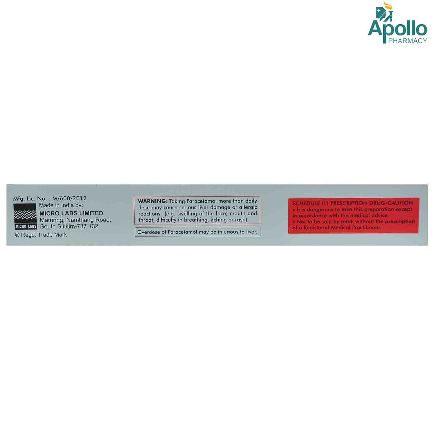 Ultram Tablet 10's, Pack of 10 Ultram Tablet 10's, Pack of 10