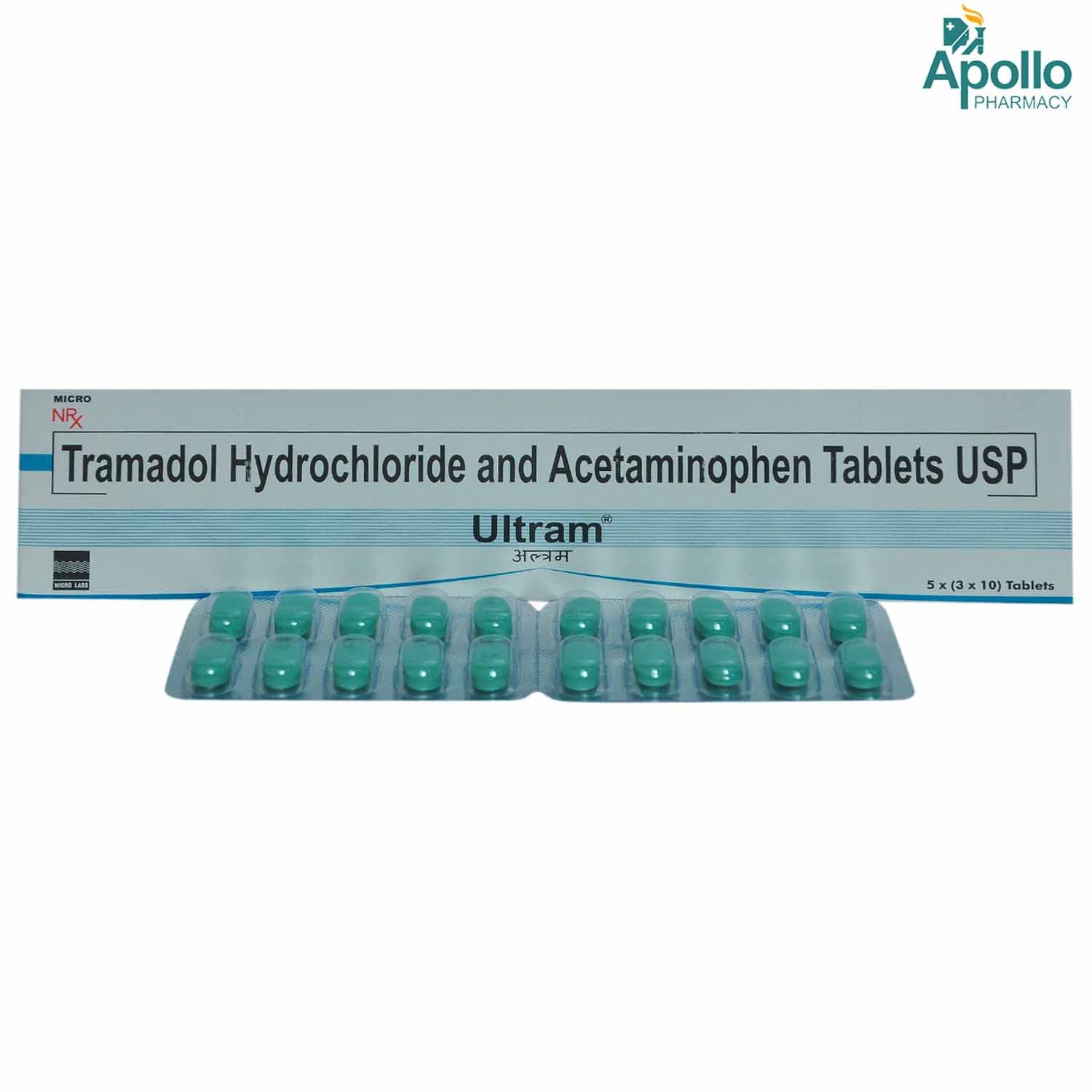 Ultram Tablet 10's, Pack of 10 Ultram Tablet 10's, Pack of 10