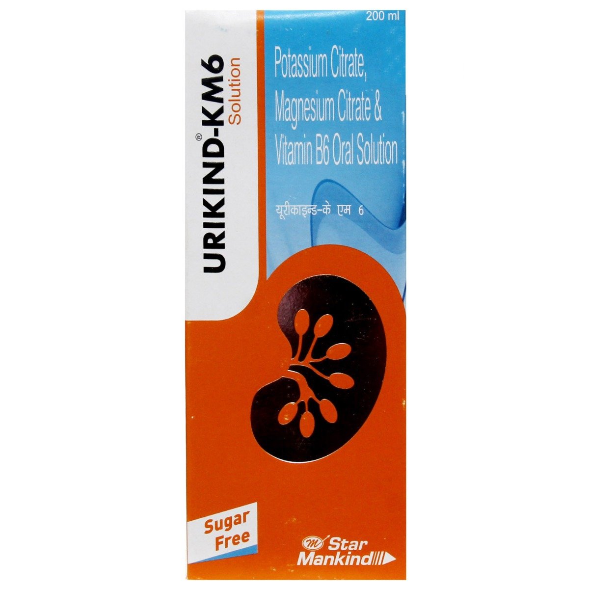 Urikind KM6 Solution 200 ml, Pack of 1 Urikind KM6 Solution 200 ml, Pack of 1