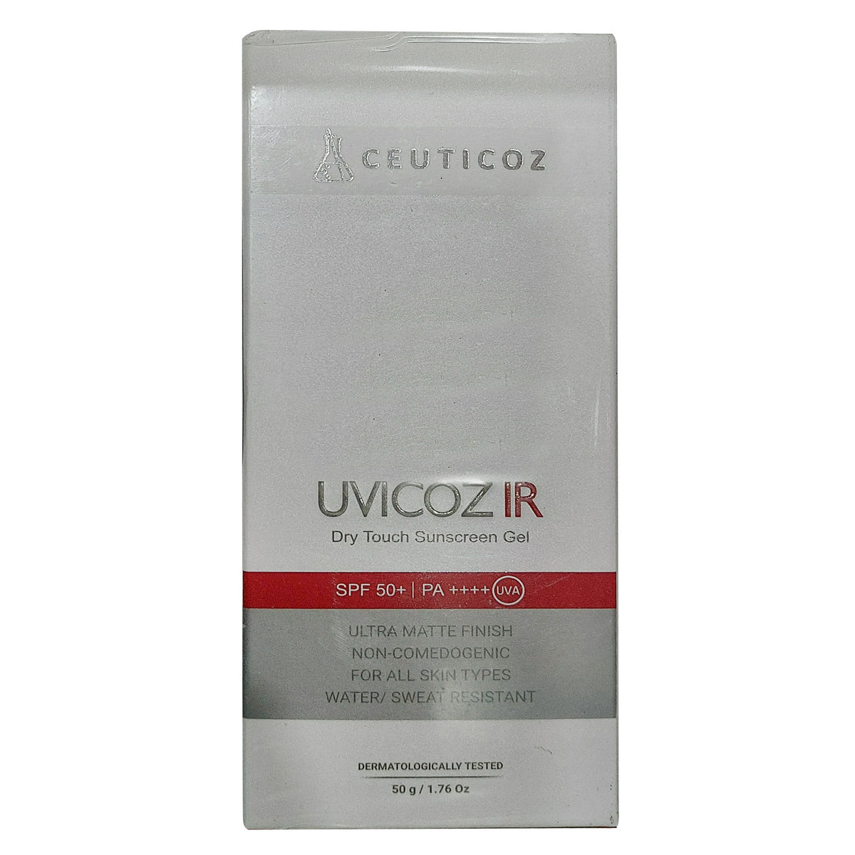 Uvicoz IR Spf 50+ Pa++++ Sunscreen Gel 50 gm, Pack of 1 Uvicoz IR Spf 50+ Pa++++ Sunscreen Gel 50 gm, Pack of 1