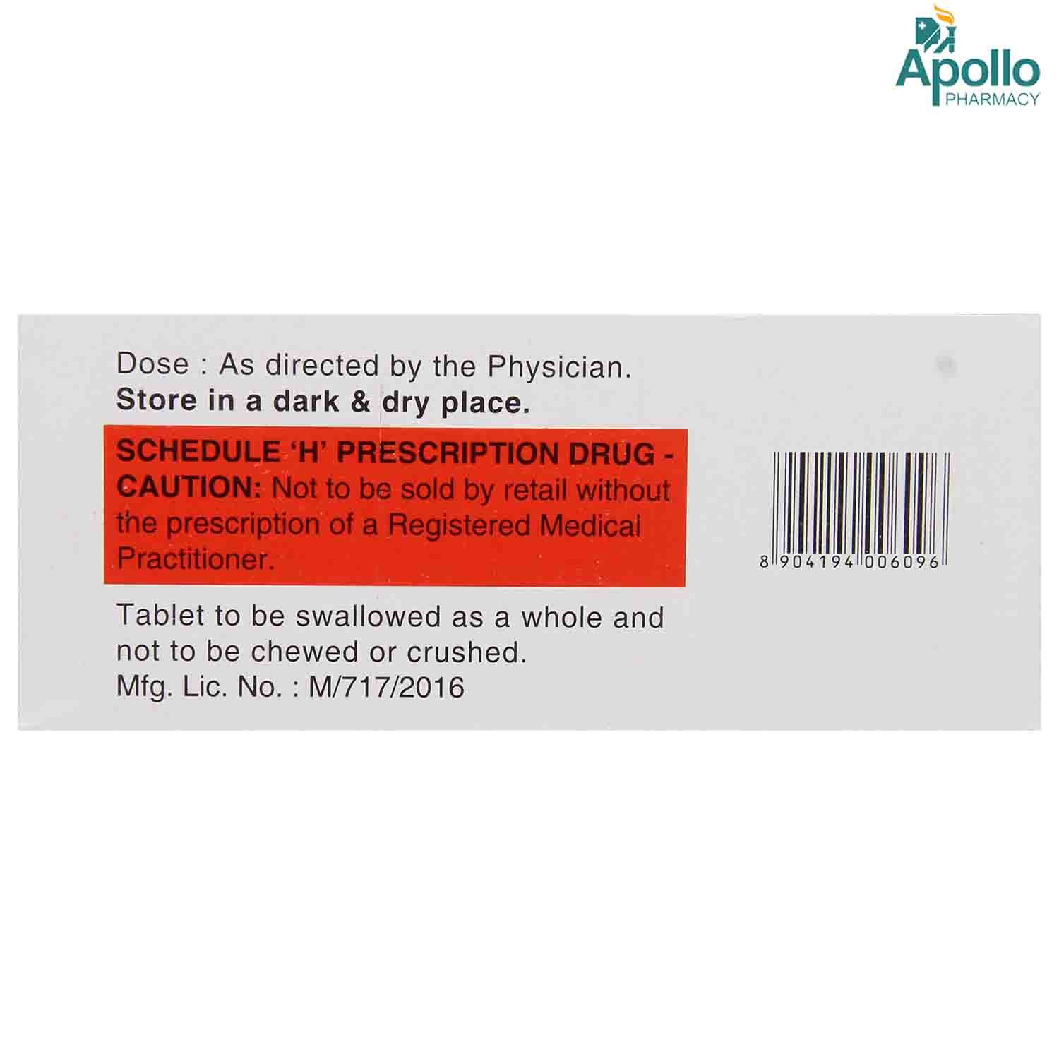 Valprol CR EC 200 mg Tablet 10's, Pack of 10 TABLETS Valprol CR EC 200 mg Tablet 10's, Pack of 10 TABLETS