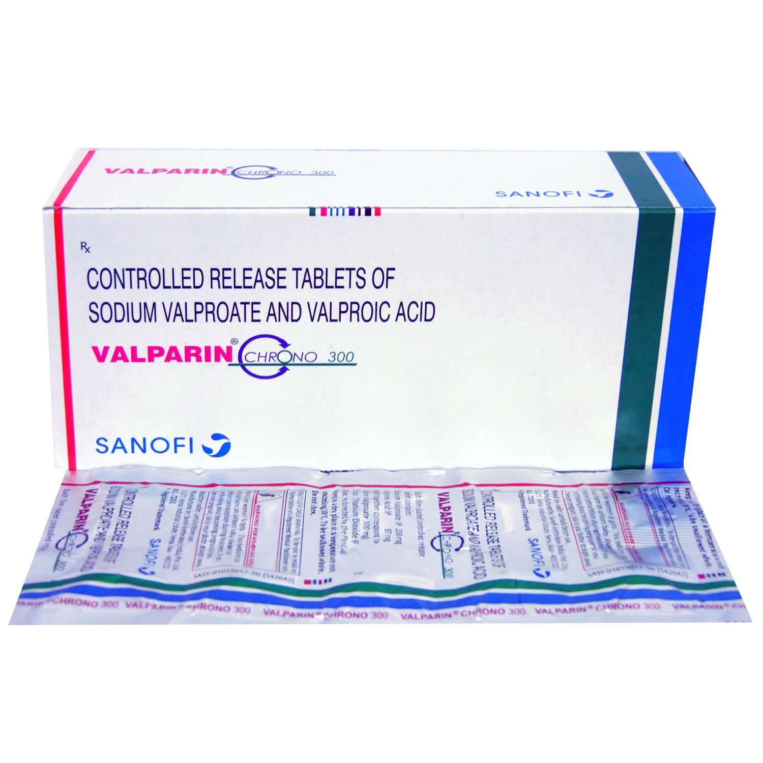 Valparin Chrono 300 Tablet 10's, Pack of 10 TABLET CRS Valparin Chrono 300 Tablet 10's, Pack of 10 TABLET CRS