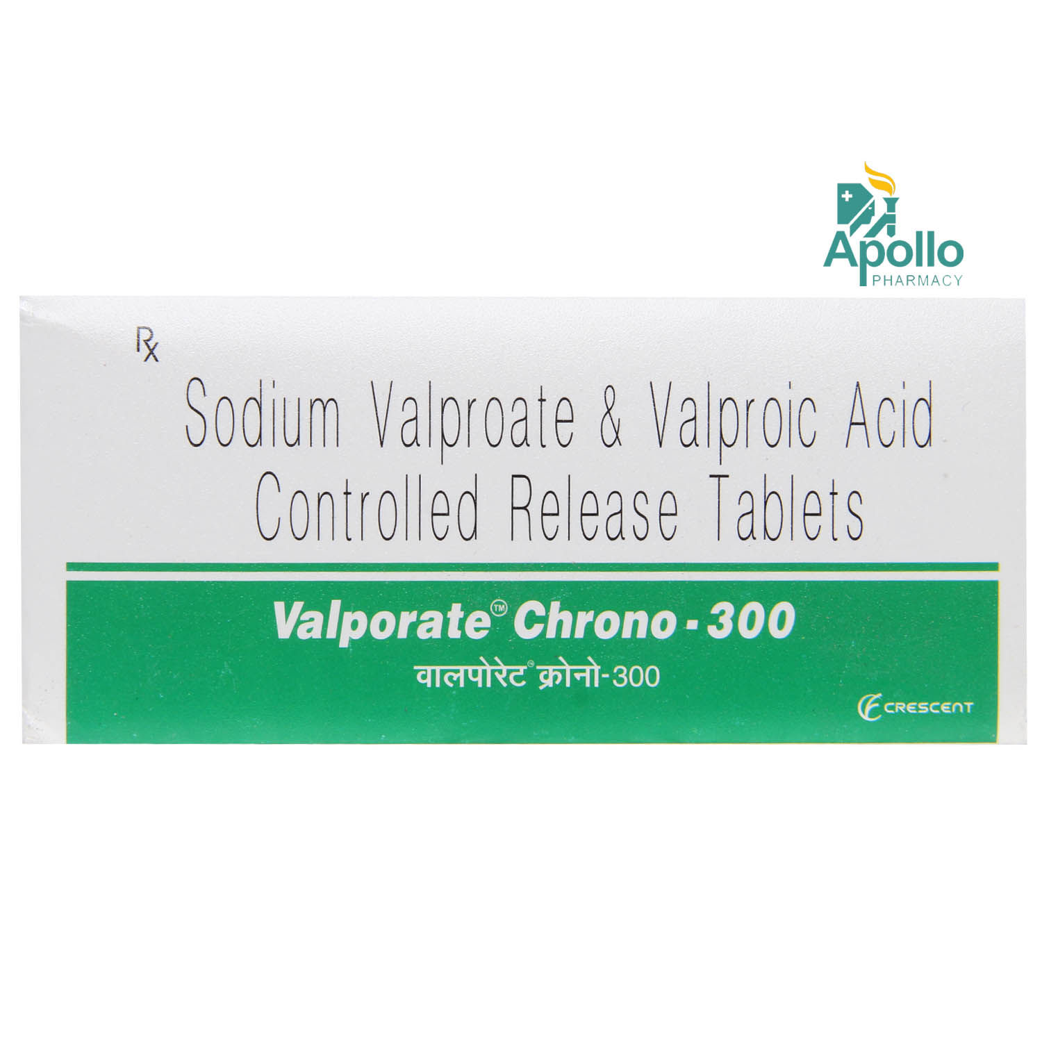 Buy Valporate Chrono 300 Tablet 10's Online