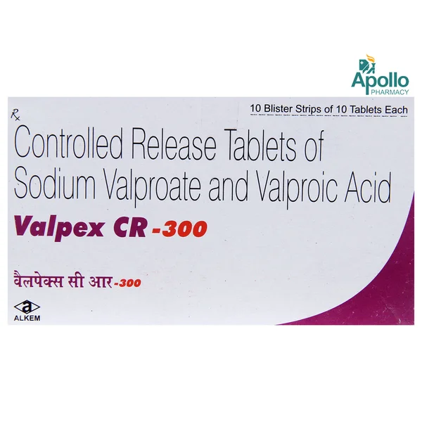 Valpex CR-300 Tablet 10's, Pack of 10 TabletS
