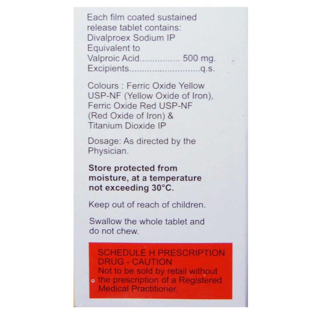 Valkem-OD 500 Tablet 10's, Pack of 10 TABLETS Valkem-OD 500 Tablet 10's, Pack of 10 TABLETS