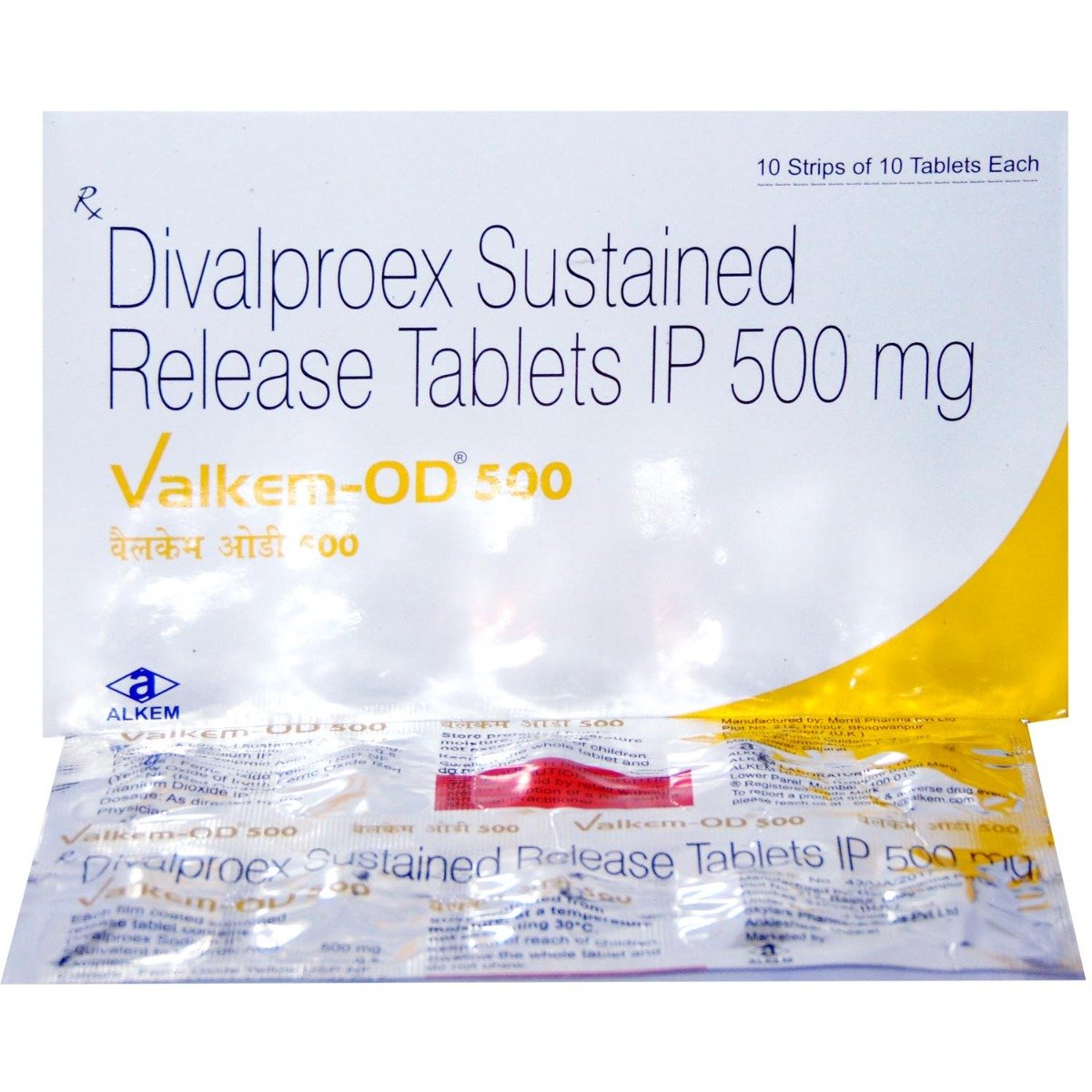 Valkem-OD 500 Tablet 10's, Pack of 10 TABLETS Valkem-OD 500 Tablet 10's, Pack of 10 TABLETS