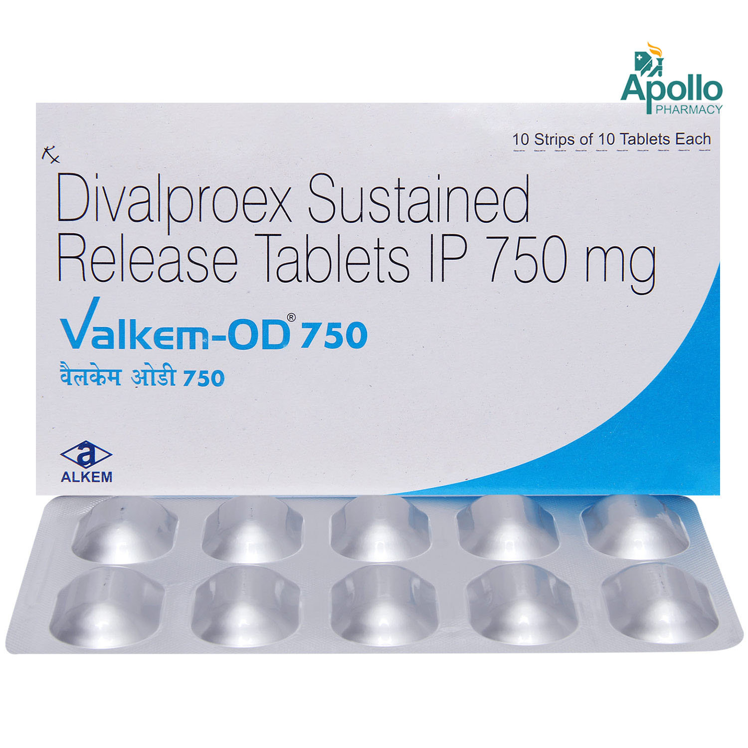Valkem-OD 750 Tablet 10's, Pack of 10 TABLETS Valkem-OD 750 Tablet 10's, Pack of 10 TABLETS
