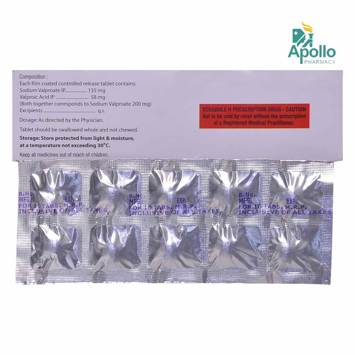 Valgress CR 200 Tablet 10's, Pack of 10 TABLETS Valgress CR 200 Tablet 10's, Pack of 10 TABLETS