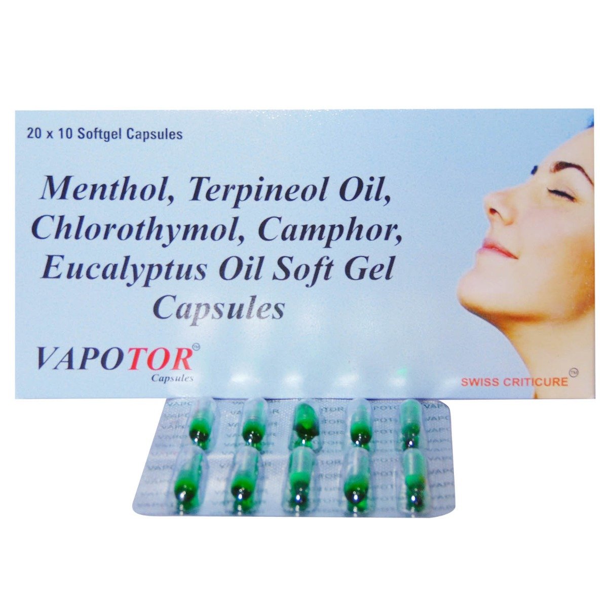 Vapotor Softgel Capsule 10's, Pack of 10 Vapotor Softgel Capsule 10's, Pack of 10