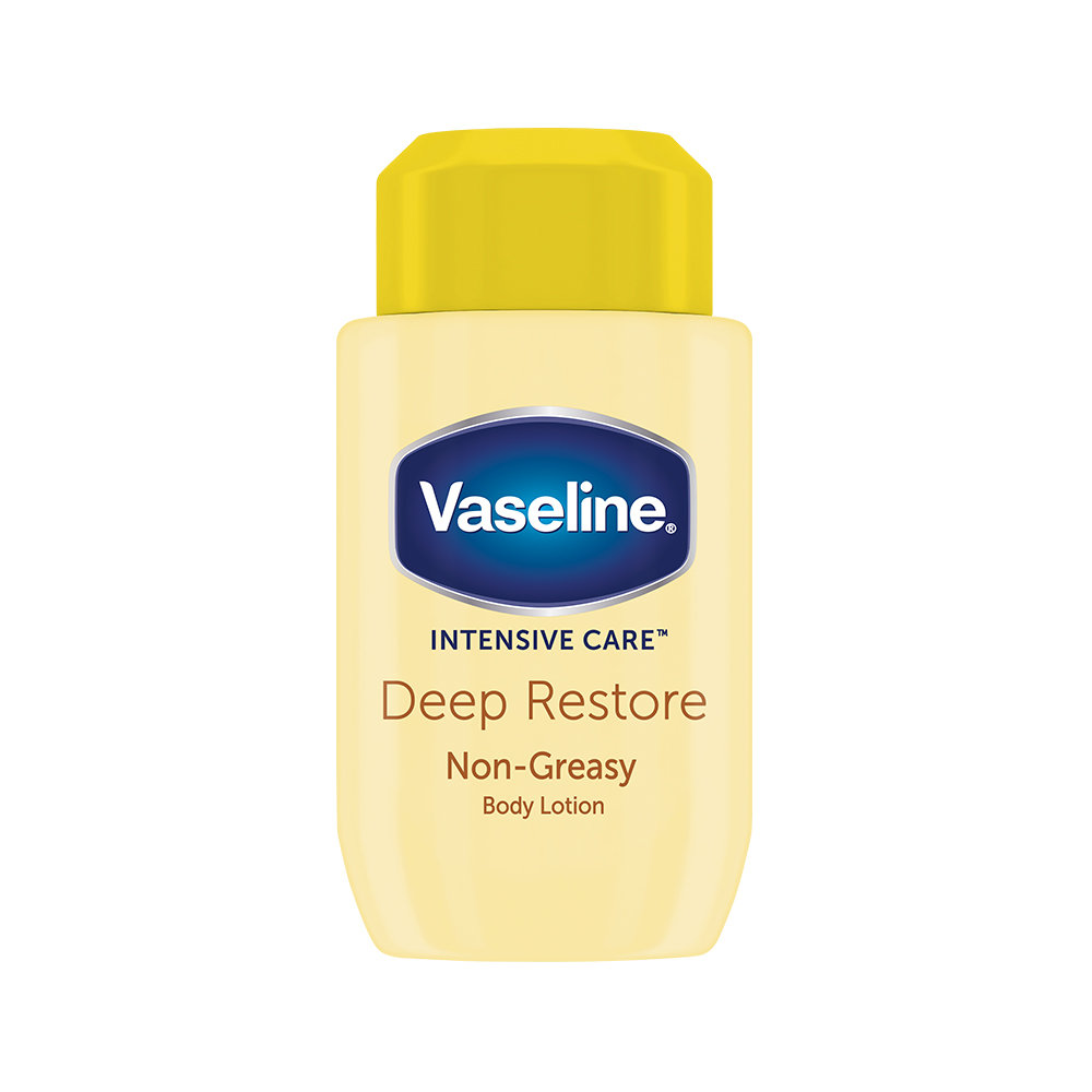 Vaseline Intensive Care Deep Restore Body Lotion 20 ml | Long Lasting Moisturization | For Dry Skin | Non Greasy Formula, Pack of 1 Vaseline Intensive Care Deep Restore Body Lotion 20 ml | Long Lasting Moisturization | For Dry Skin | Non Greasy Formula, Pack of 1