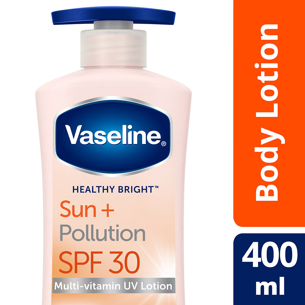 Vaseline Healthy Bright SPF 30 Multivitamin UV Lotion, 400 ml, Pack of 1 Vaseline Healthy Bright SPF 30 Multivitamin UV Lotion, 400 ml, Pack of 1