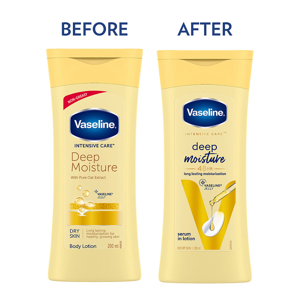 Vaseline Deep Moisture Body Lotion, 200 ml, Pack of 1 Vaseline Deep Moisture Body Lotion, 200 ml, Pack of 1