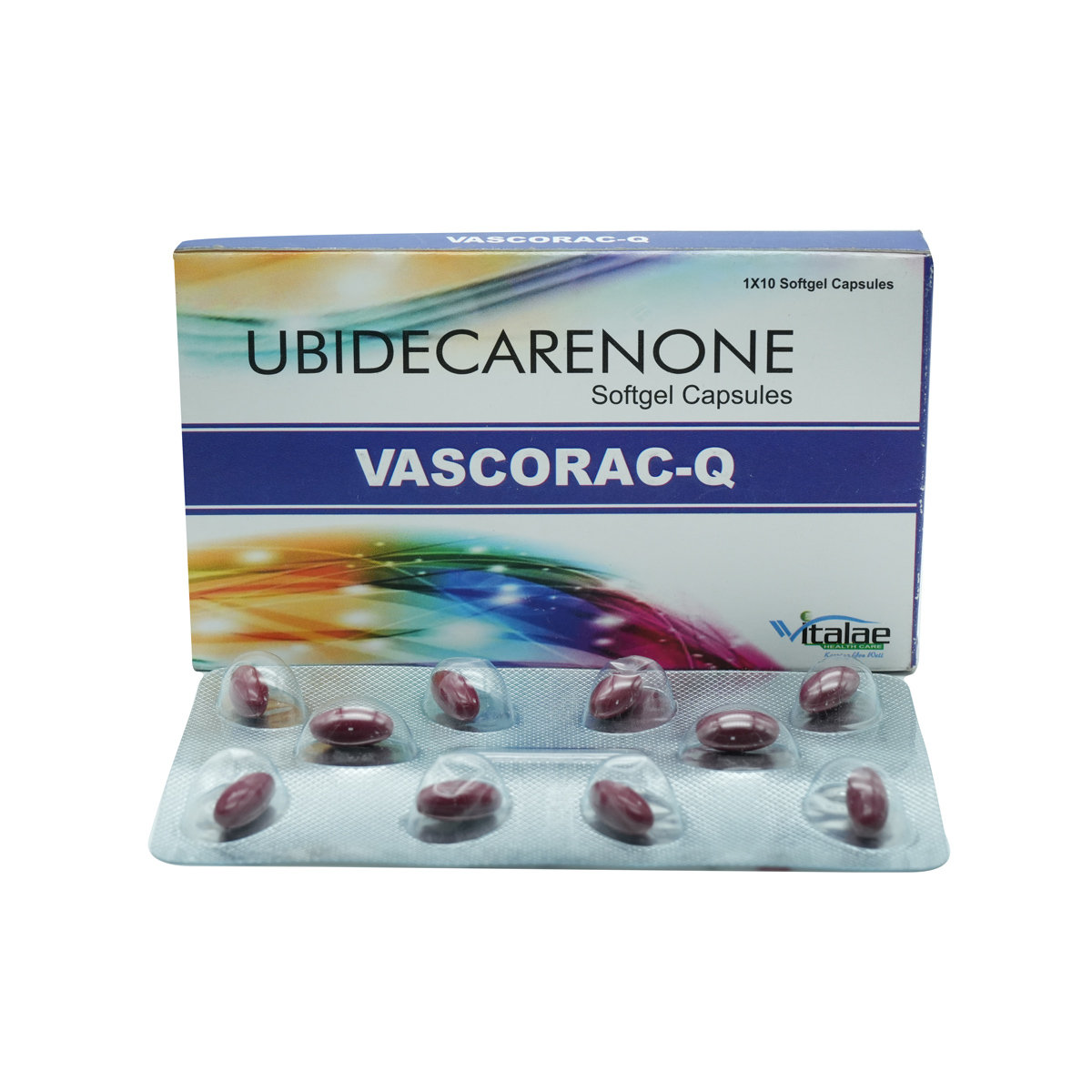 Vascorac Q Capsule 10's, Pack of 10 CAPSULES Vascorac Q Capsule 10's, Pack of 10 CAPSULES