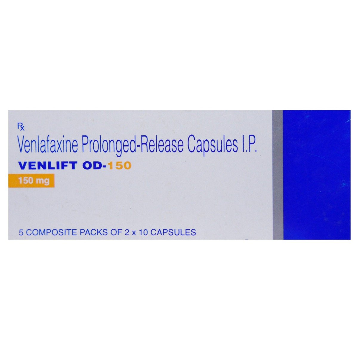 Venlift OD 150 Capsule 10's, Pack of 10 CapsuleS Venlift OD 150 Capsule 10's, Pack of 10 CapsuleS