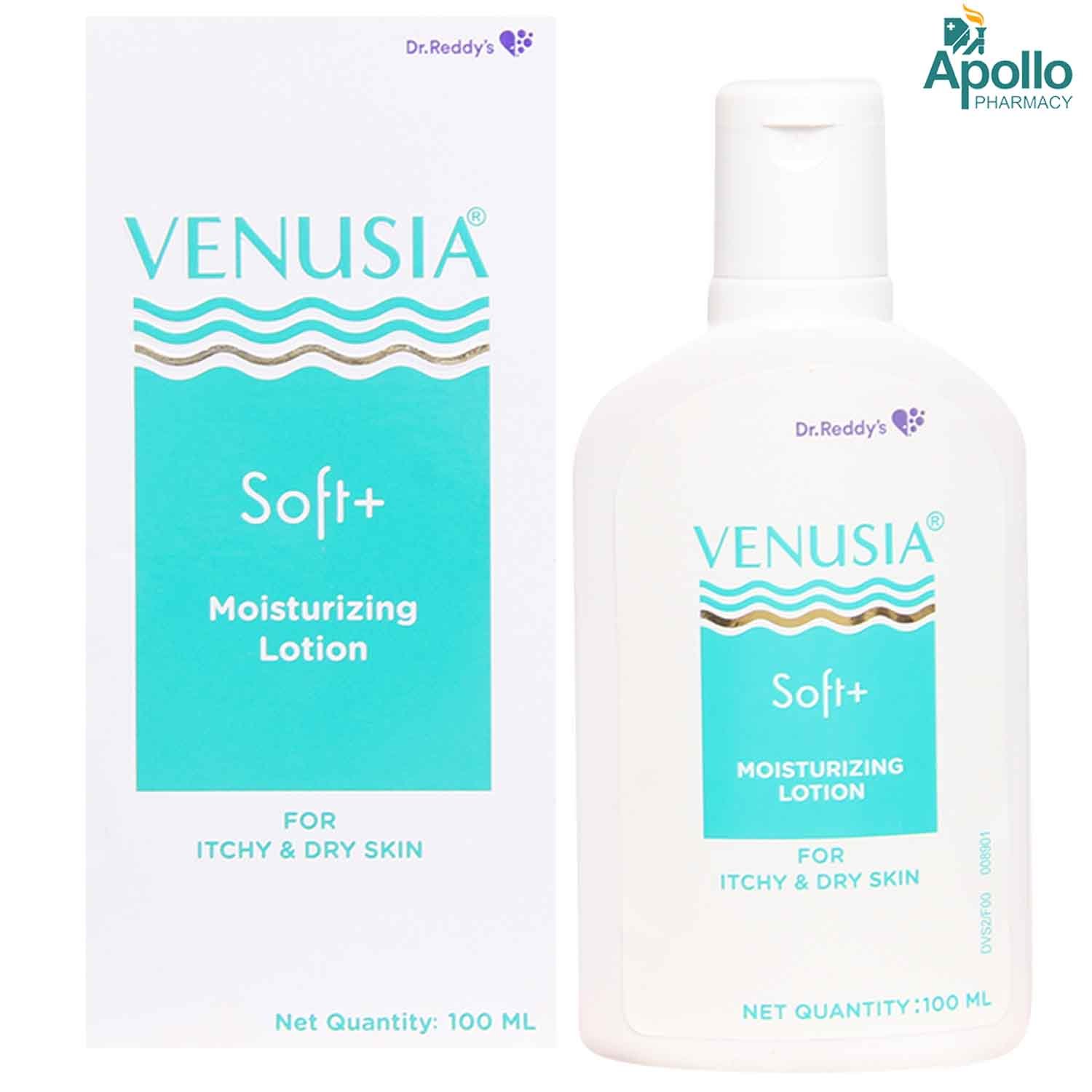 Venusia Soft + Moisturizing Lotion100 ml, Pack of 1 Venusia Soft + Moisturizing Lotion100 ml, Pack of 1