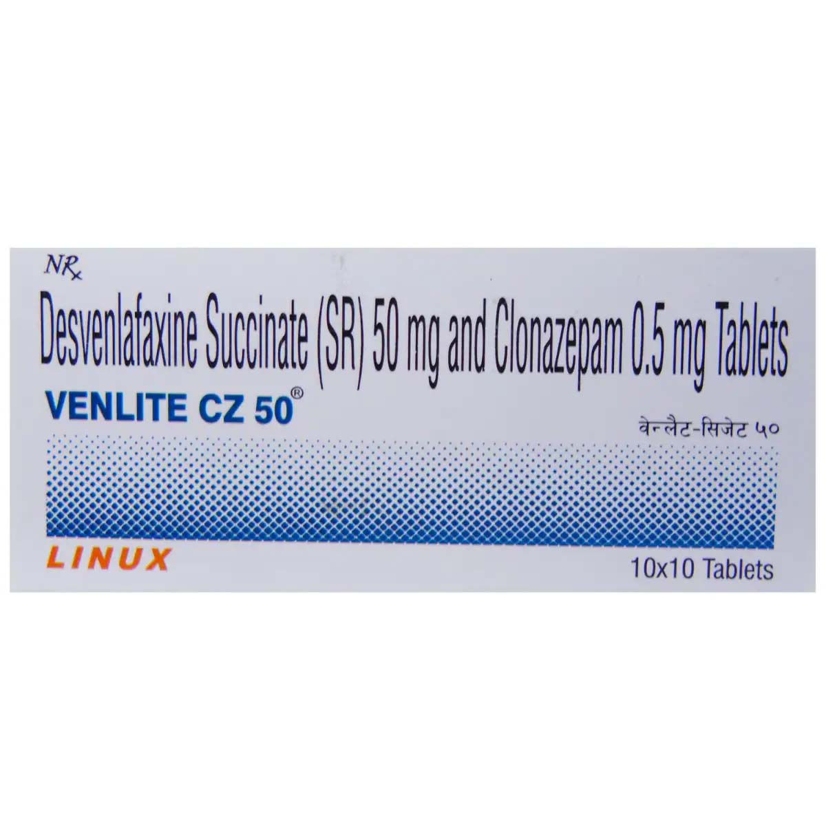 Buy Venlite CZ Tablet 10's Online