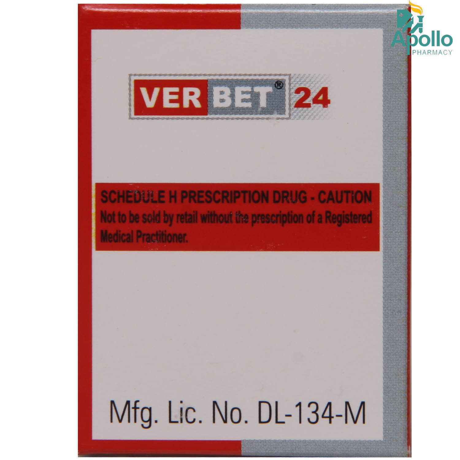 Verbet 24 Tablet 10's, Pack of 10 TABLETS Verbet 24 Tablet 10's, Pack of 10 TABLETS