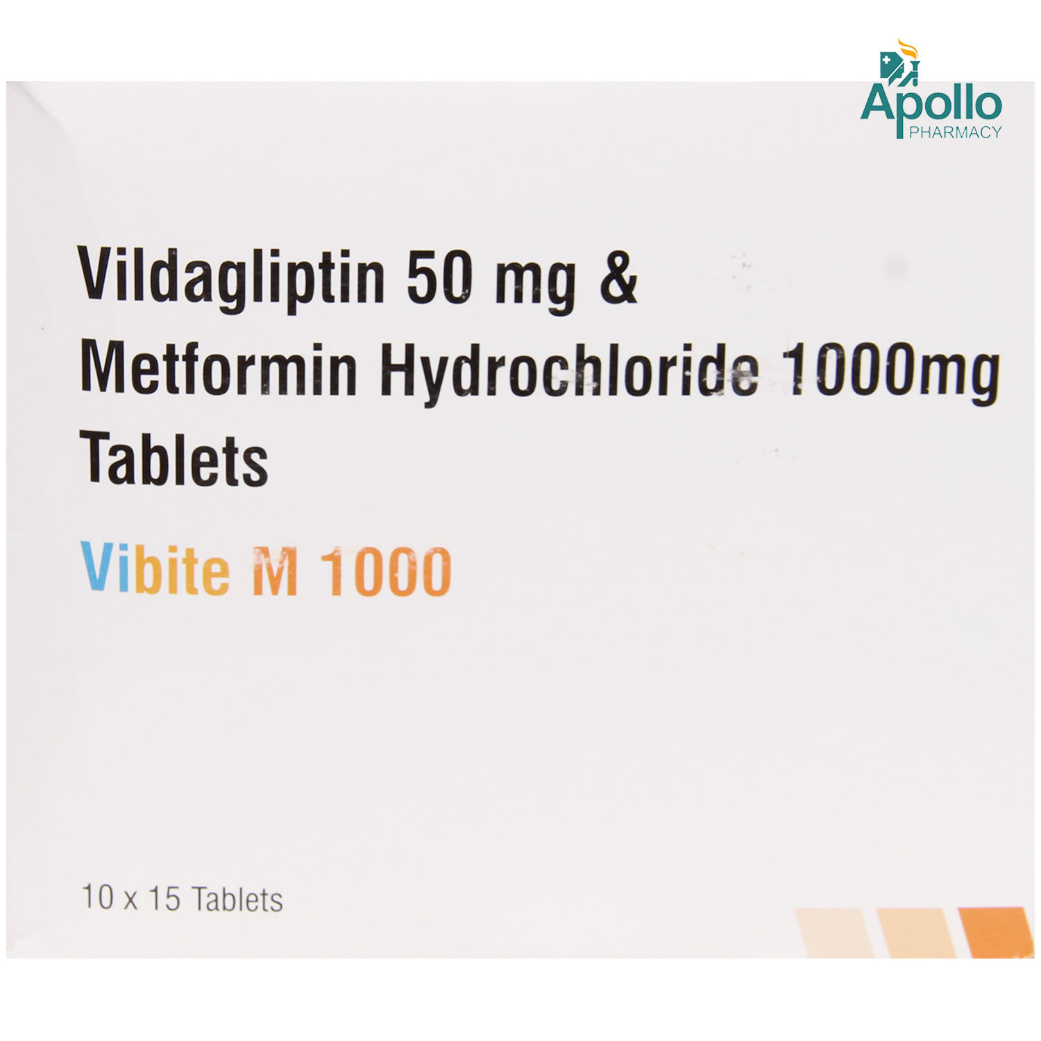 Vibite M 1000mg Tablet 15's, Pack of 15 TabletS Vibite M 1000mg Tablet 15's, Pack of 15 TabletS