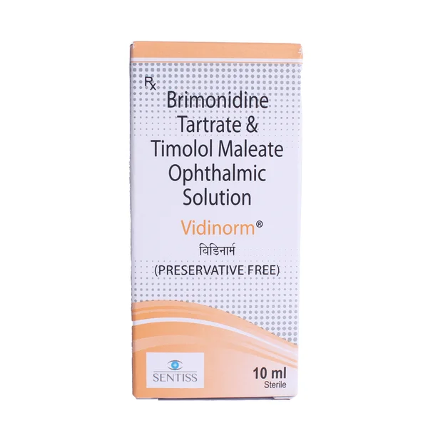 Vidinorm Ophthalmic Solution 10 ml, Pack of 1