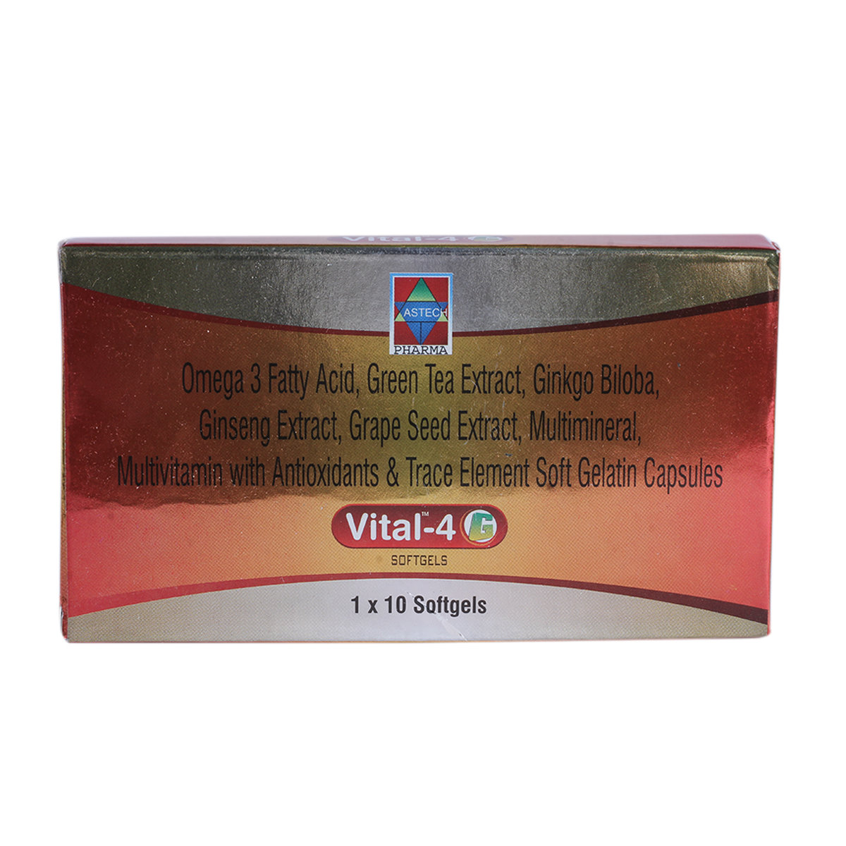 Vital 4G Capsule 10's, Pack of 10 Vital 4G Capsule 10's, Pack of 10