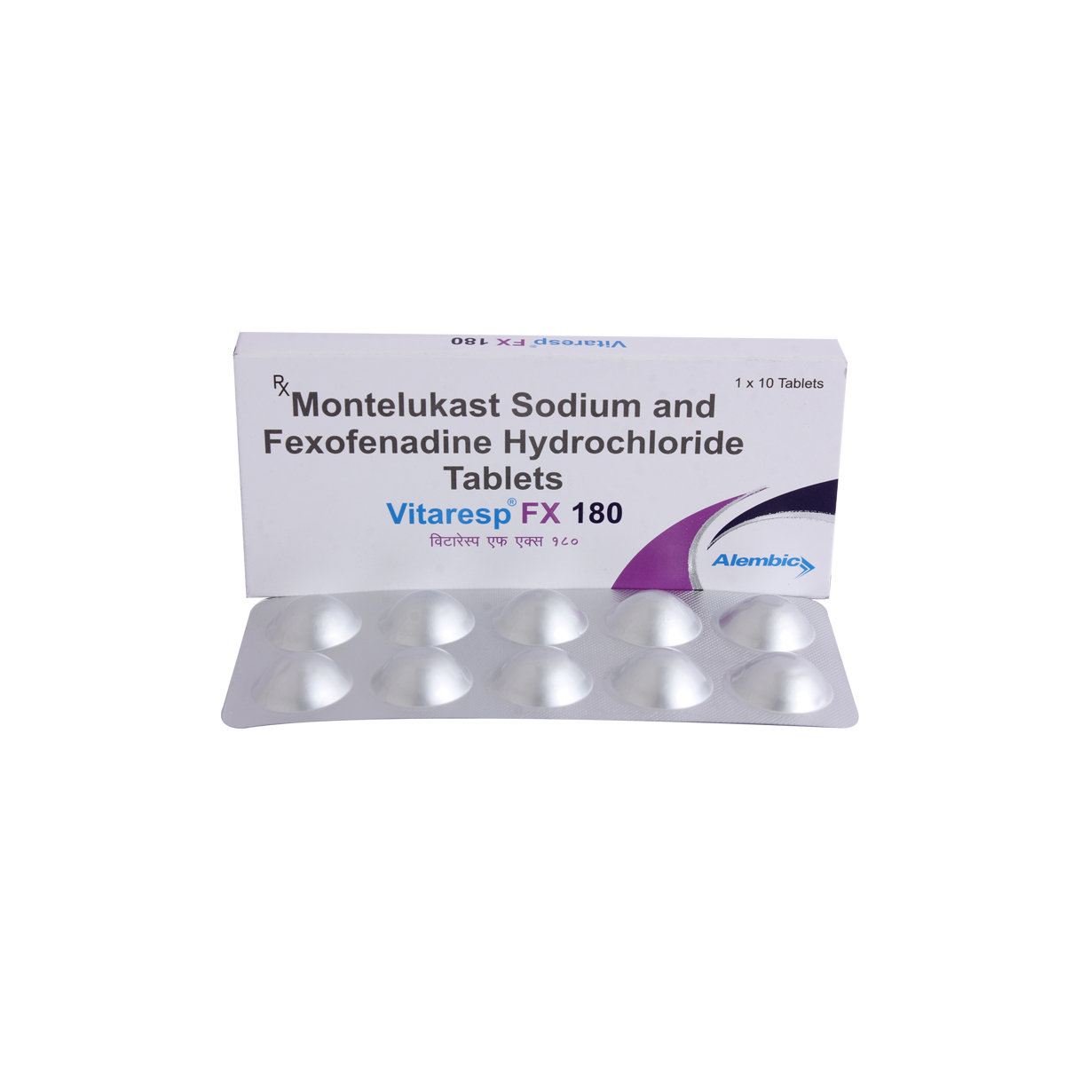 Vitaresp FX 180 Tablet 10's, Pack of 10 TabletS Vitaresp FX 180 Tablet 10's, Pack of 10 TabletS