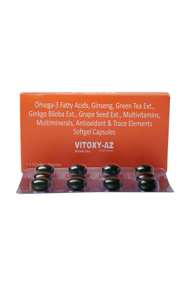 Vitoxy AZ Capsule 10's, Pack of 10 Vitoxy AZ Capsule 10's, Pack of 10