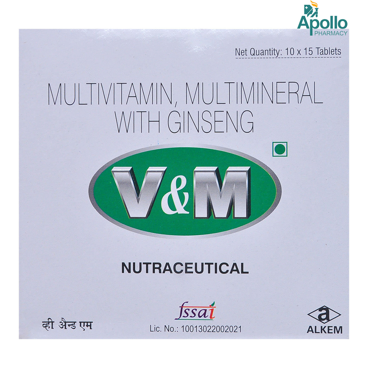 V&M Tablet 15's, Pack of 15 V&M Tablet 15's, Pack of 15