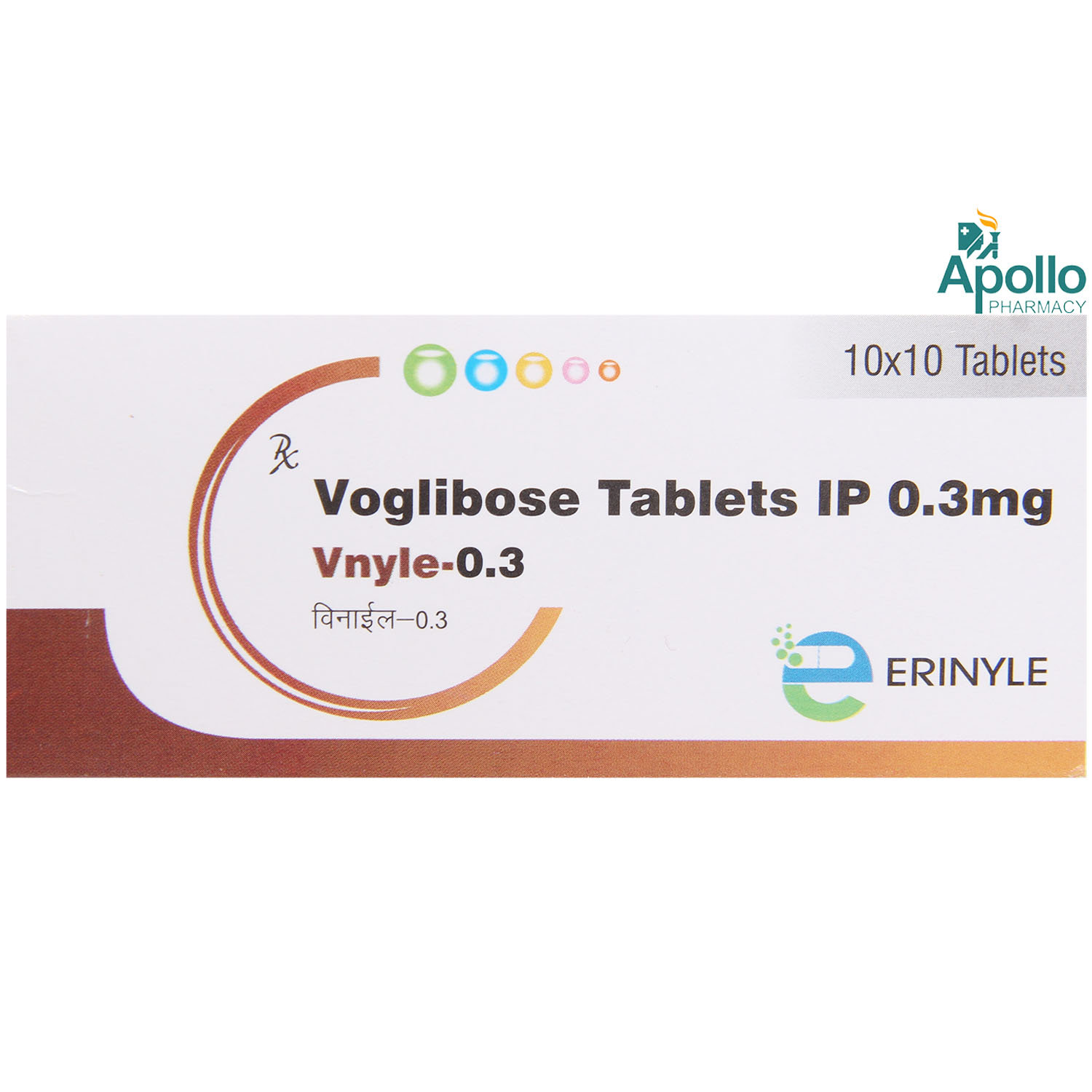 V Nyle 0.3 mg Tablet 10's, Pack of 10 TabletS V Nyle 0.3 mg Tablet 10's, Pack of 10 TabletS
