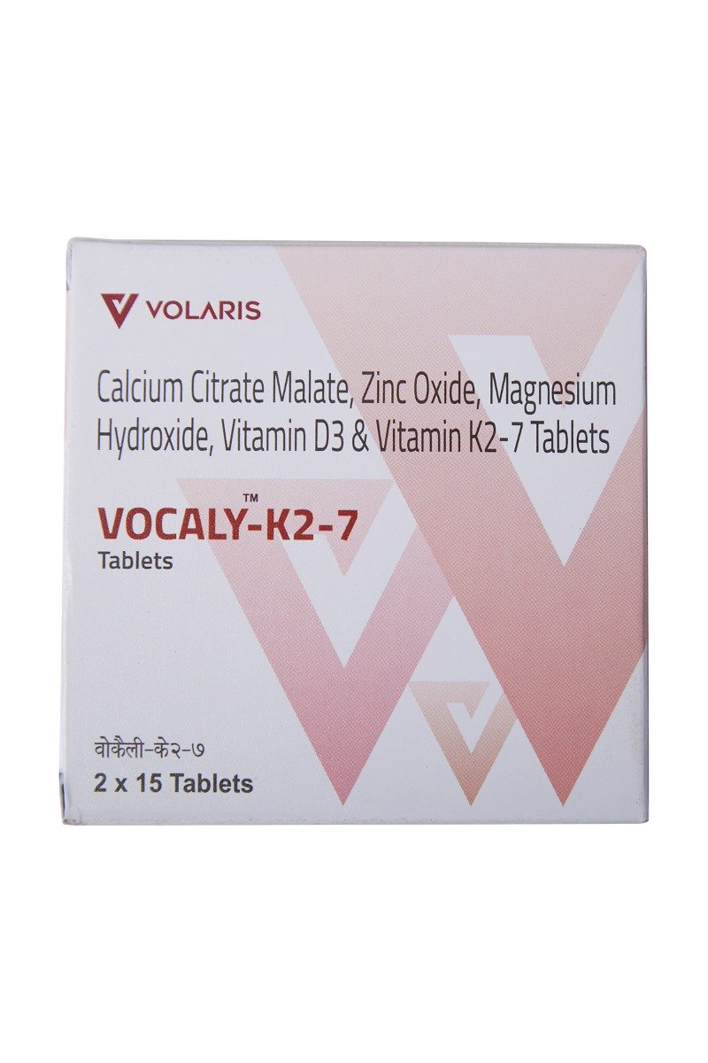 Vocaly-K2-7 Tablet 15'S, Pack of 15 Vocaly-K2-7 Tablet 15'S, Pack of 15