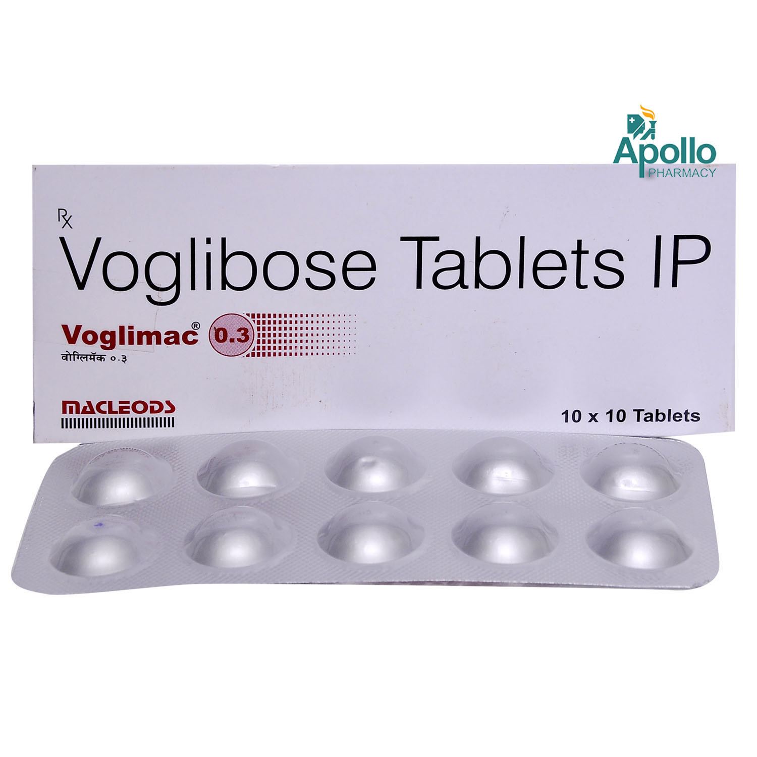Voglimac 0.3 Tablet 10's, Pack of 10 TABLETS Voglimac 0.3 Tablet 10's, Pack of 10 TABLETS