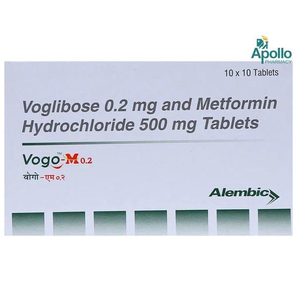 Vogo-M 0.2 Tablet 10's, Pack of 10