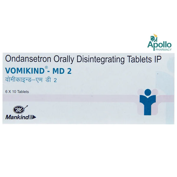 Vomikind MD 2 Tablet 10's, Pack of 10 TABLETS