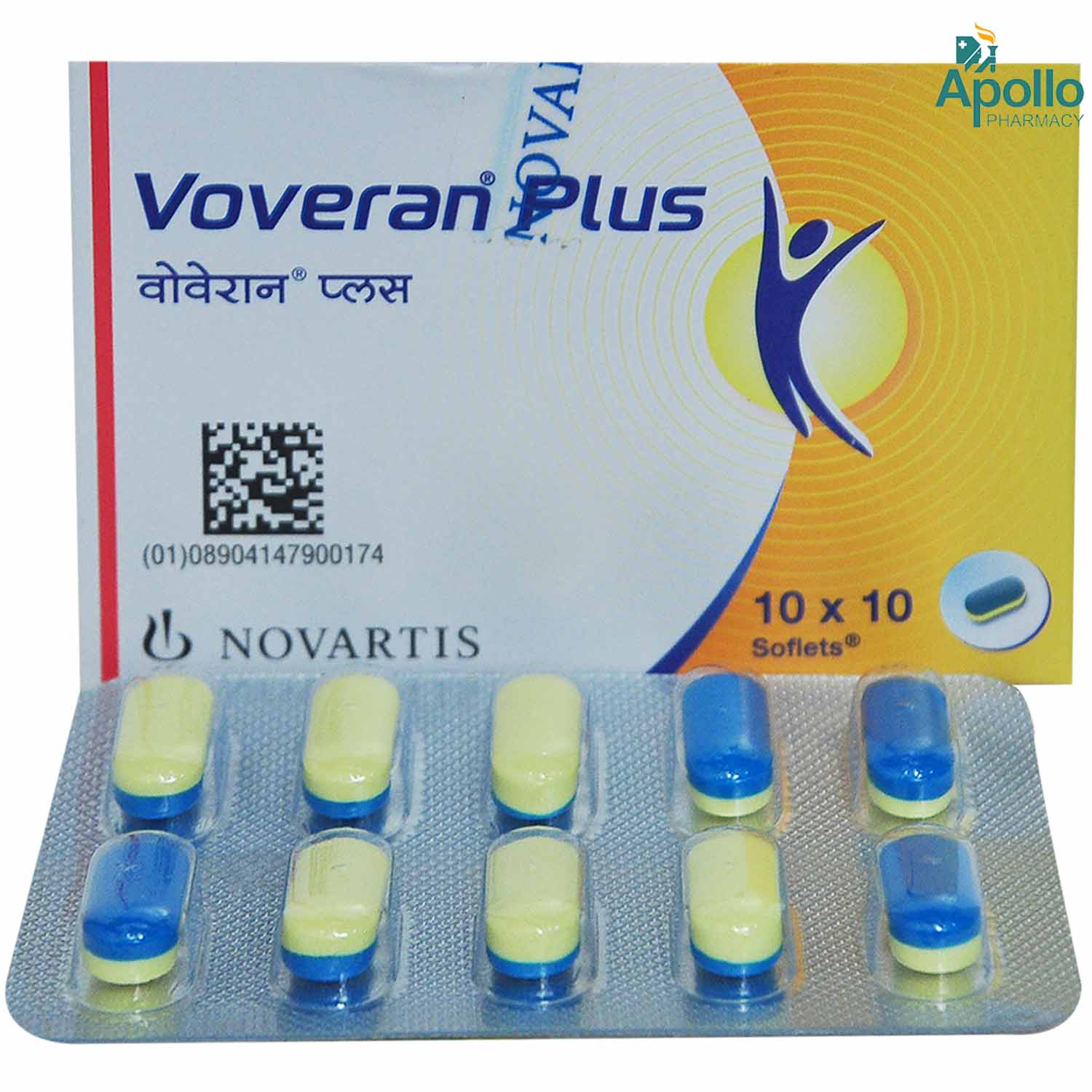 Voveran Plus Tablet 10's, Pack of 10 TABLETS Voveran Plus Tablet 10's, Pack of 10 TABLETS