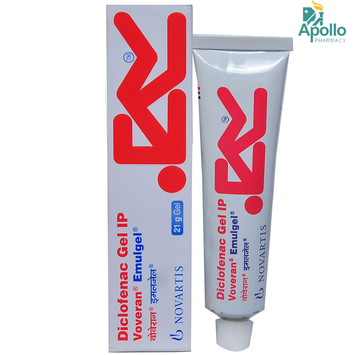 Voveran 1.16% Emulgel 21 gm, Pack of 1 Gel Voveran 1.16% Emulgel 21 gm, Pack of 1 Gel