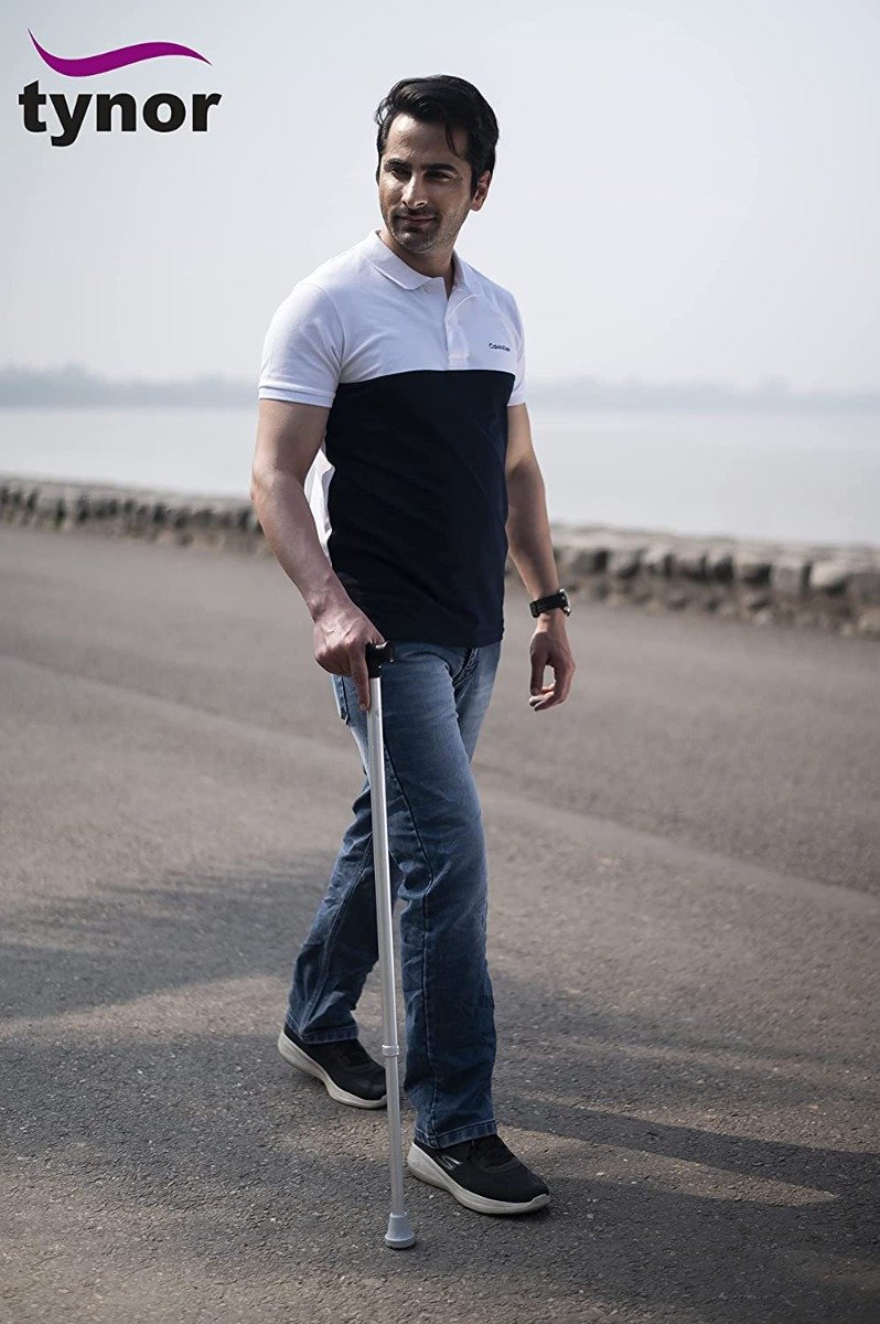 Tynor Walking Stick L Type, 1 Count, Pack of 1 Tynor Walking Stick L Type, 1 Count, Pack of 1