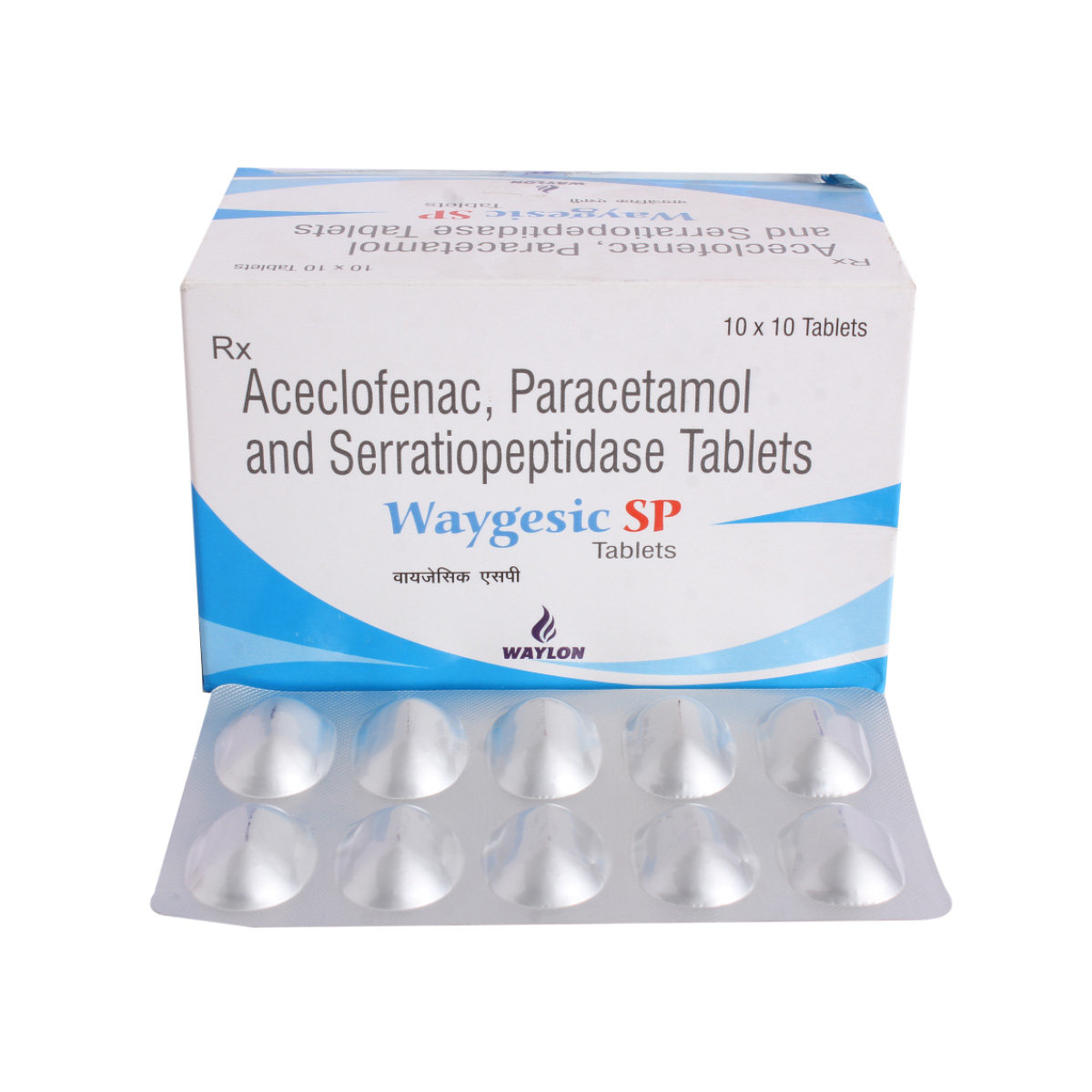 Waygesic SP Tablet 10's, Pack of 10 TABLETS Waygesic SP Tablet 10's, Pack of 10 TABLETS