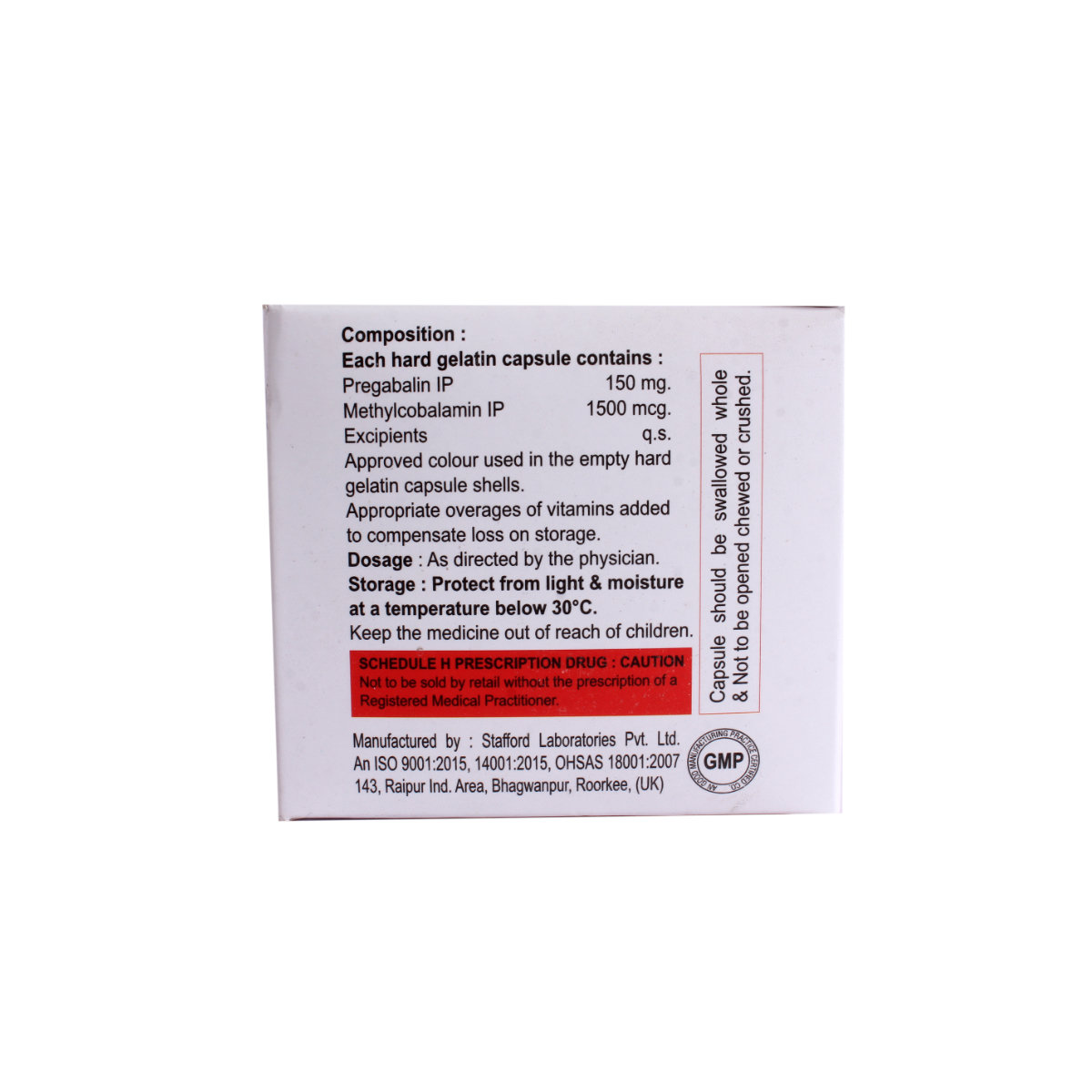 Wegalin-Forte Capsule 10's, Pack of 10 CapsuleS Wegalin-Forte Capsule 10's, Pack of 10 CapsuleS